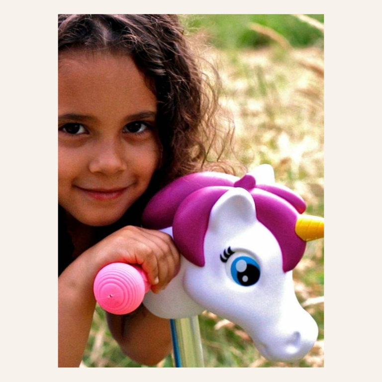 Micro Step Scootaheadz eenhoorn - Wit