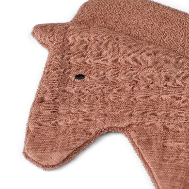 Liewood Janai Cuddle Cloth Big - Horses / Dark Rosetta