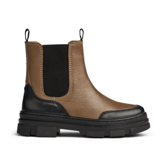 Liewood Faith Leather Chelsea Boot - Pecan