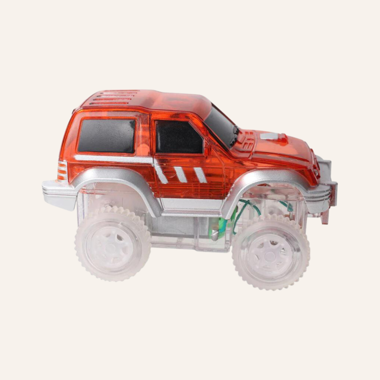 Cleverclixx Race track car - Red
