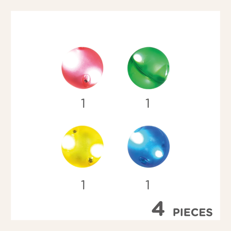 Cleverclixx Cleverclixx Balls pack dazzling lights - 4 pieces