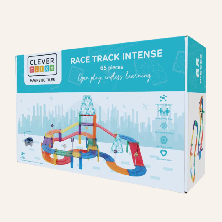 Cleverclixx Race track intense - 65 pieces