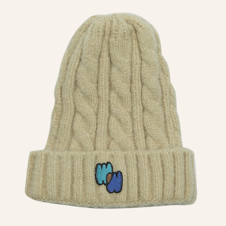 Wander & Wonder WW beanie - Ecru