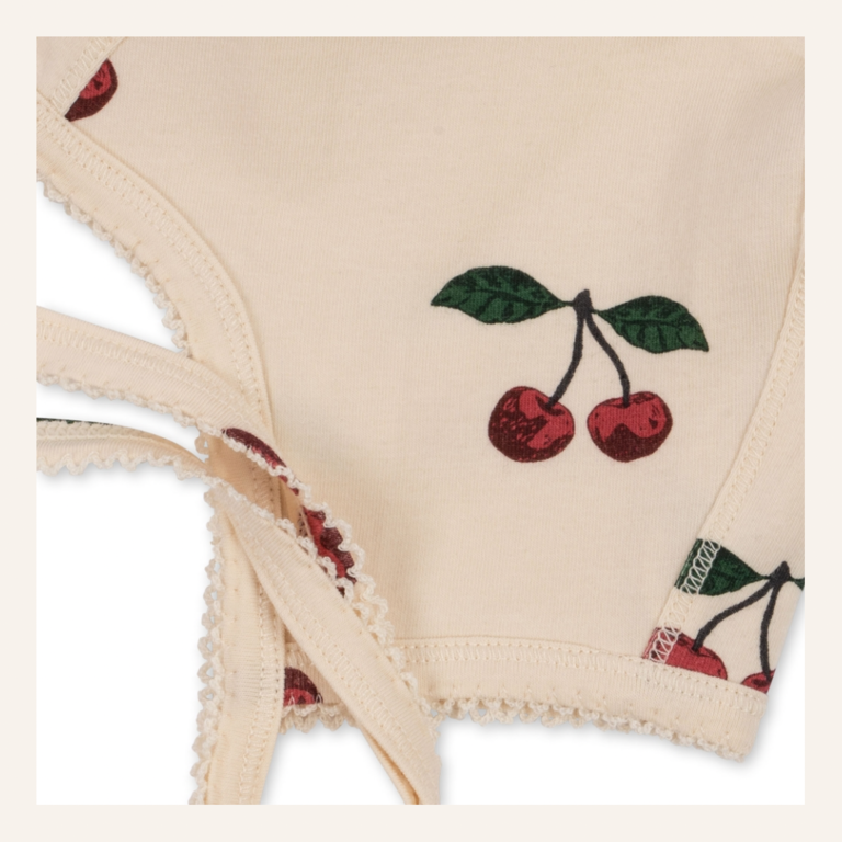 Konges Sløjd Basic baby helmet gots - Ma grande cerise 0 - 3 mnd