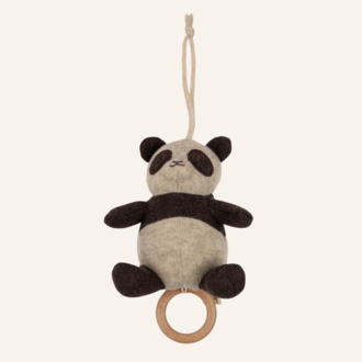 Konges Sløjd Activity music panda - Brown