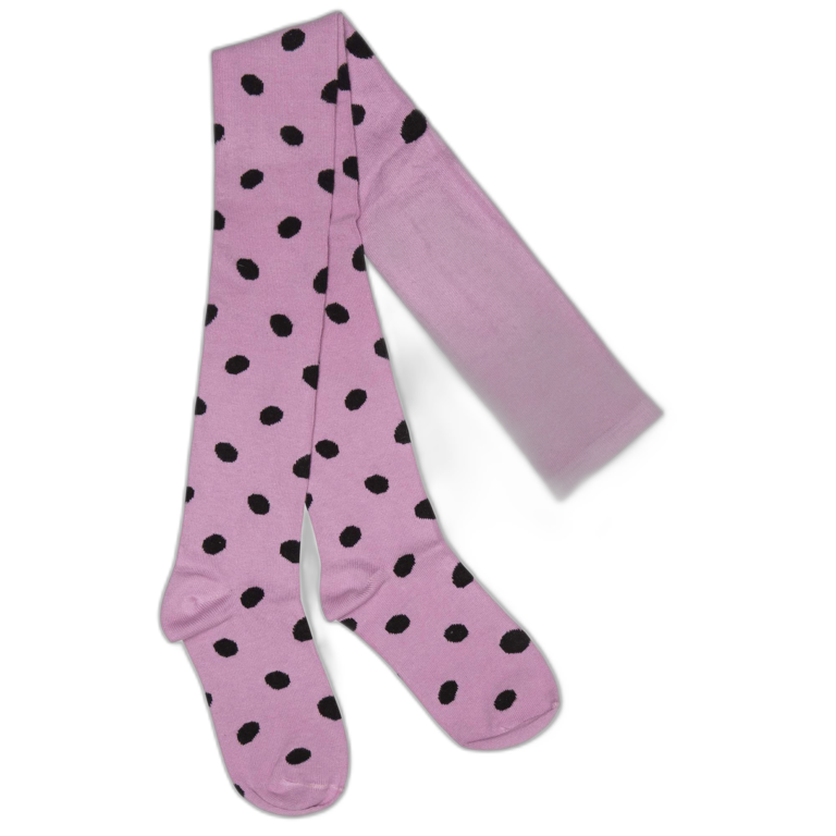 A MONDAY  in Copenhagen Tippie stockings - Mini dot print mauve mist