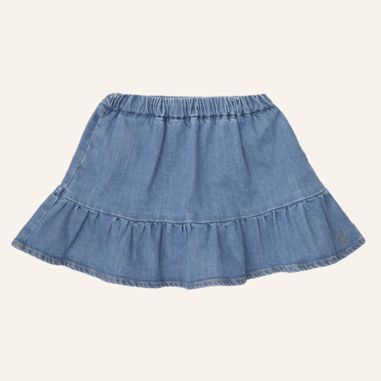 Tocoto Vintage Mini denim skirt - Blue