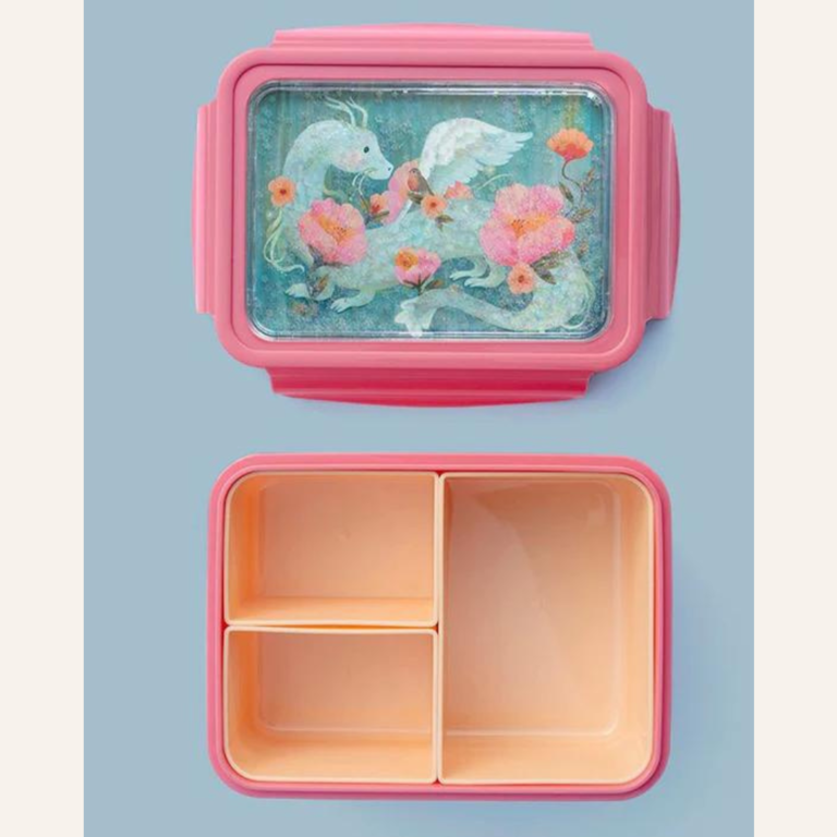 Petit Monkey Lunchbox Bento - Fairytale dragon Pearl stars