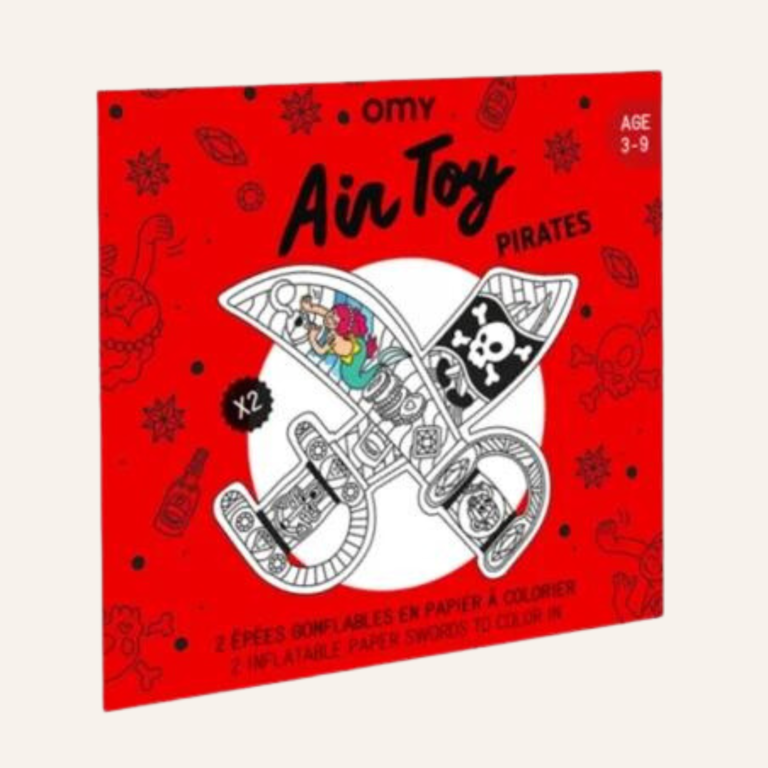 OMY 3D paper coloring air toy - Pirates