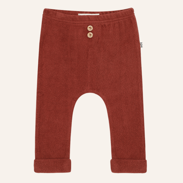 House of Jamie Slim baby pants - Rustic red