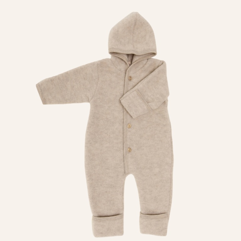 Engel Natur Engel Overall fleecewol - Sand