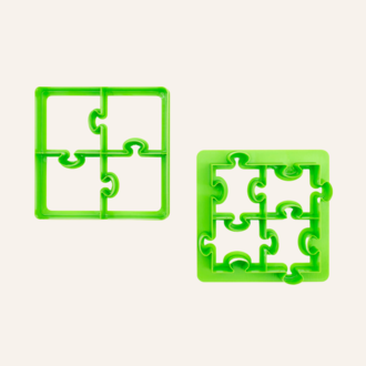 Yumbox Lunch punch sandwich cutters - Puzzles