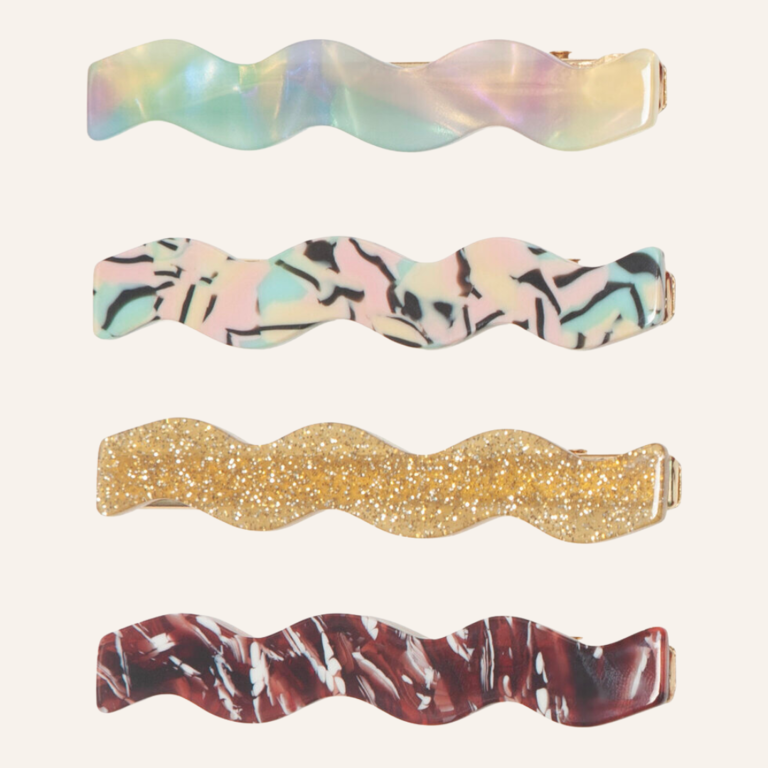 Mimi & Lula Wavy acetate clips