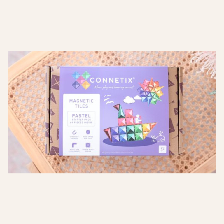 Connetix Pastel starter pack - 64 pc