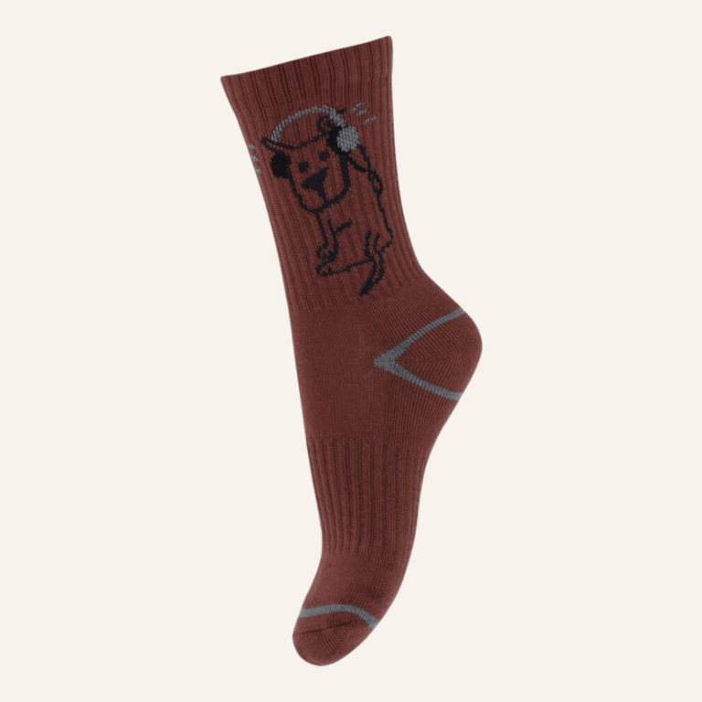 MP Denmark Ivar socks - Hot chocolate