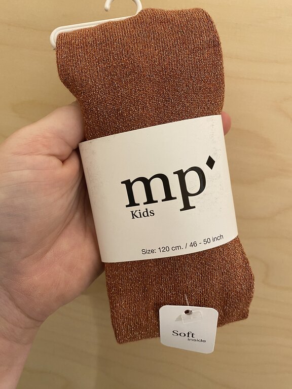 MP Denmark Glitter tights - Auburn
