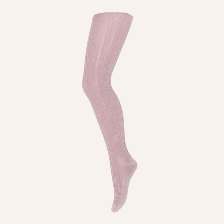 MP Denmark Celosia glitter tights - Rose Dust glitter