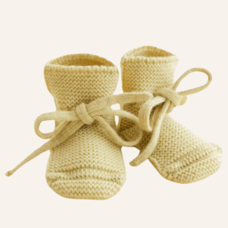 HVID Booties - Light yellow