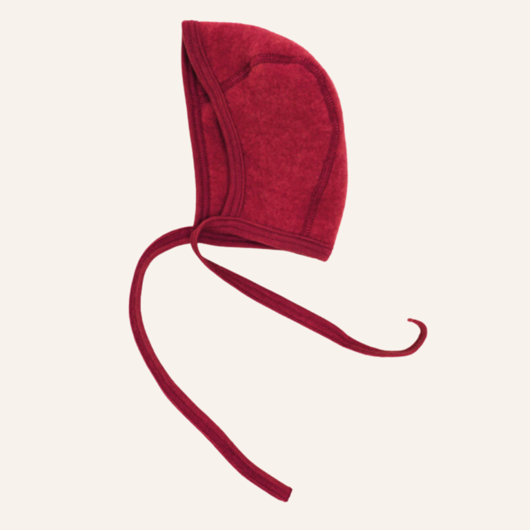 Engel Natur Engel Natur Baby Muts - Jaspis melange rood