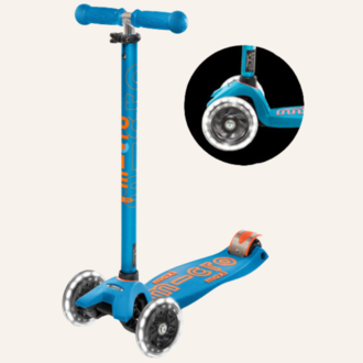 Micro Step Maxi micro step Deluxe Eco led - Carribean blue