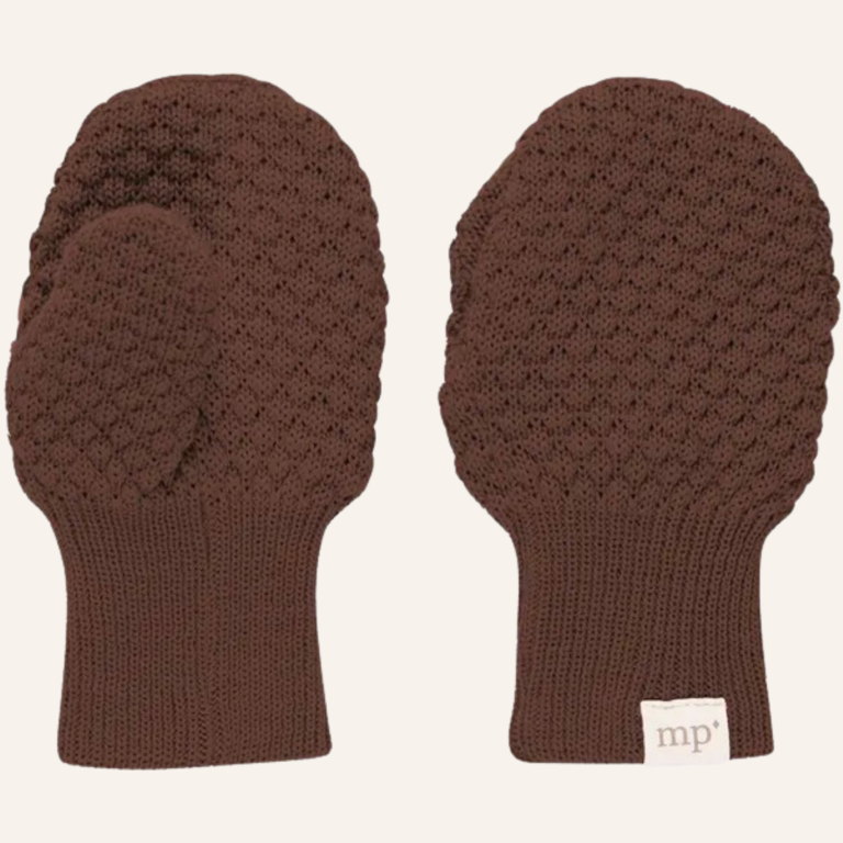 MP Denmark Oslo Mittens - Soft Brown
