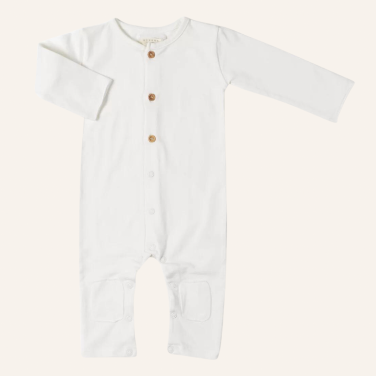 Nixnut Butt onesie - Off white