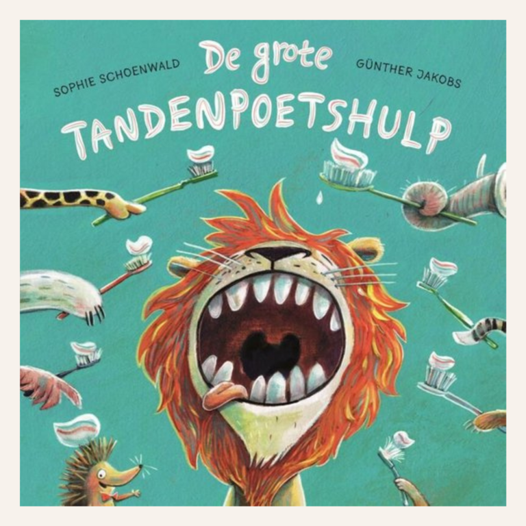 De grote tandenpoetshulp - kartonboek