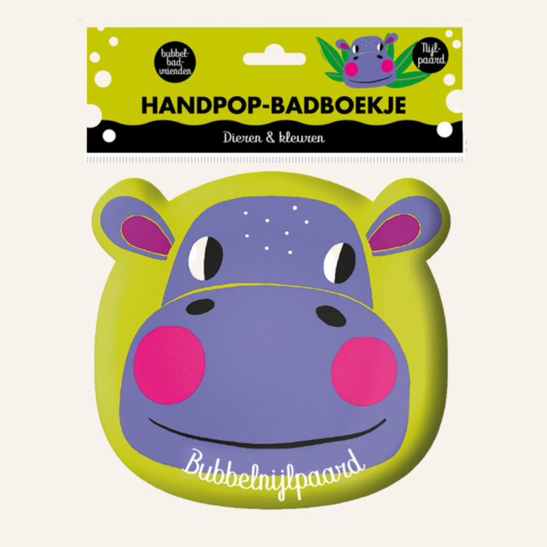 Handpop badboekje - Nijlpaard