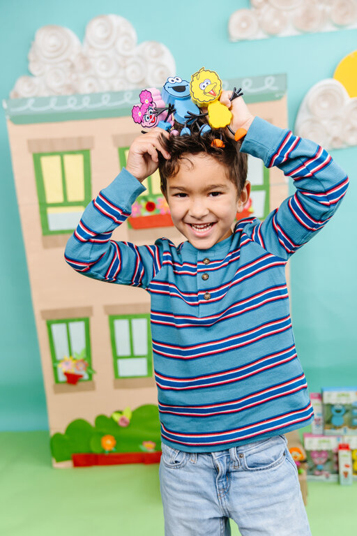 Glo Pals Glo Pals Light Up Sensory Toy Badspeeltje - Sesamstraat Pino