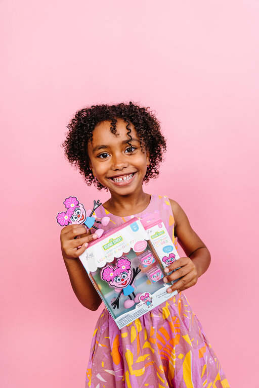 Glo Pals Glo Pals Light Up Sensory Toy Badspeeltje - Sesamstraat Abby