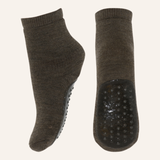 MP Denmark Wool socks anti-slip - Brown Melange MP Denmark Wool socks anti-slip - Brown Melange