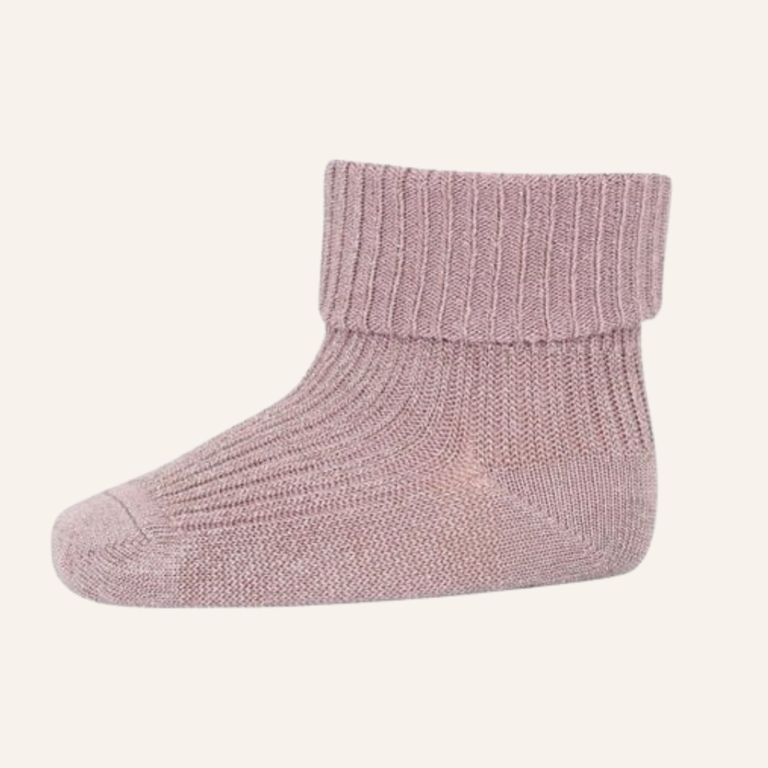 MP Denmark MP Denmark Ida glitter socks - Mauve Shadows