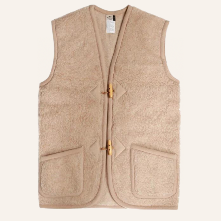 Alwero Wollen Bodywarmer Adult - English tea