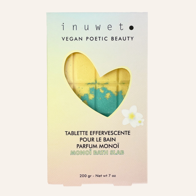 Inuwet Fizzer bath slab - Monoi 200gr