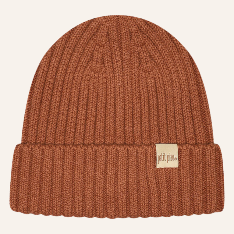Knit hat -  Bronze