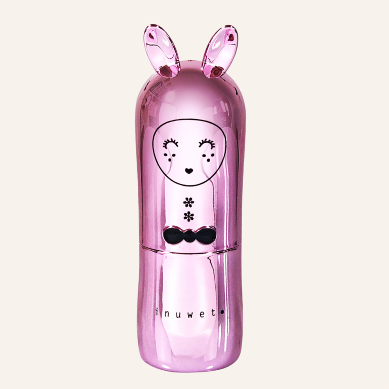 Inuwet Metallic star bunny lip balms - Sorbet framboise