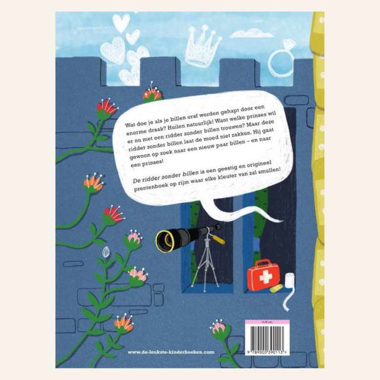 De Ridder zonder billen - Kartonboek