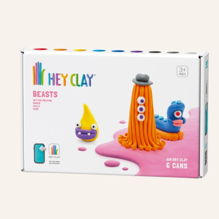 Hey clay Grappige monstertjes - 6 cans