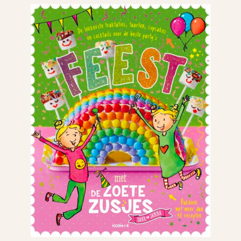 Feest met de Zoete zusjes - Bakboek