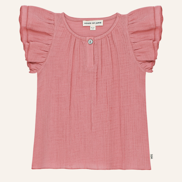 House of Jamie House of Jamie Butterfly top - Blush