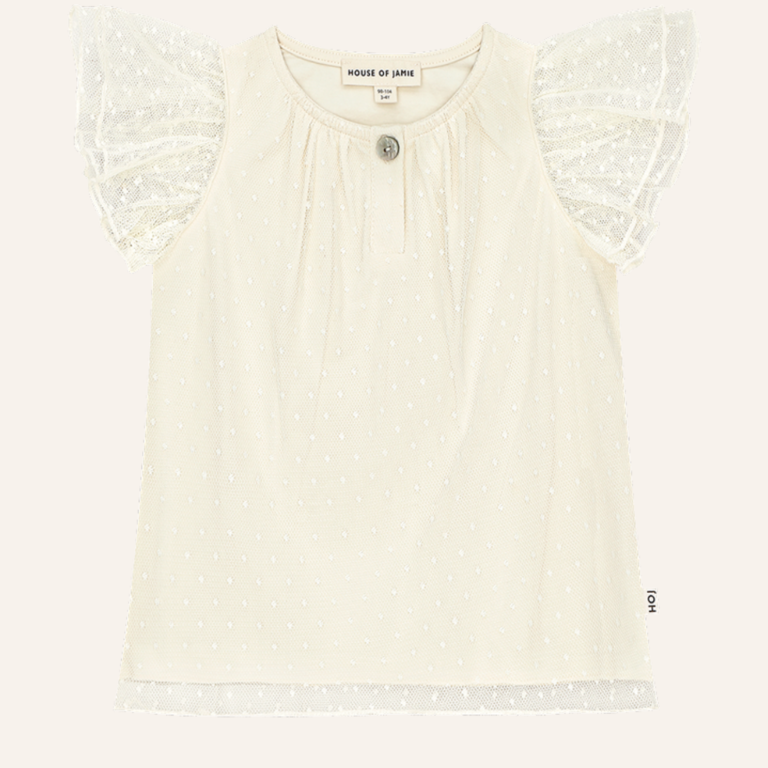 House of Jamie House of Jamie Butterfly top - Cream