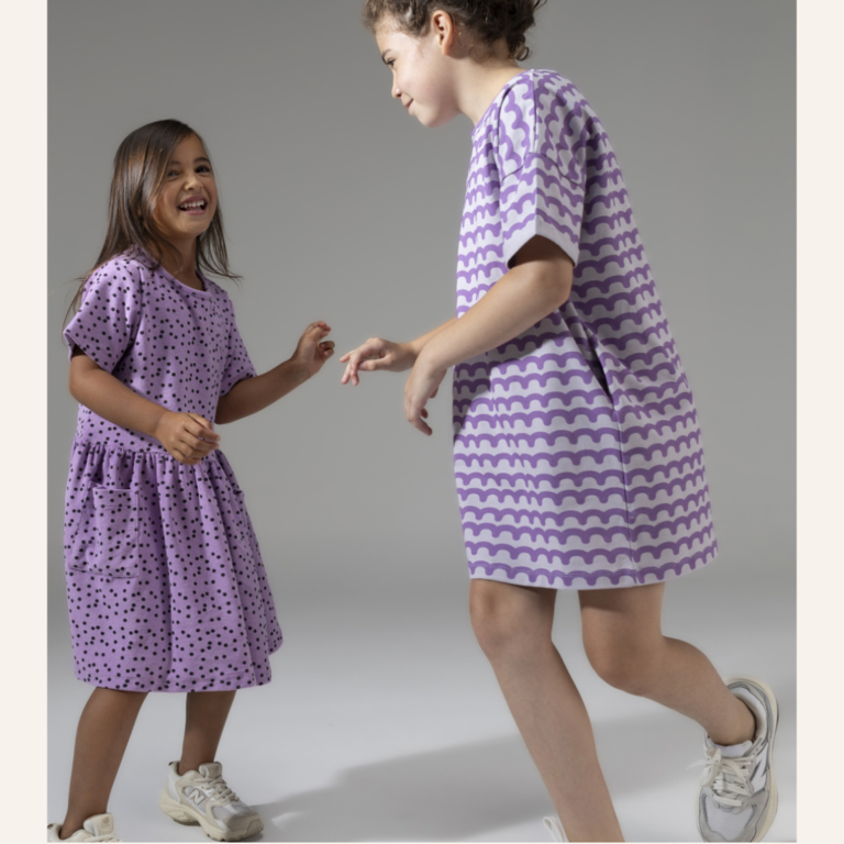 Mingo Mingo dress - Violet dot