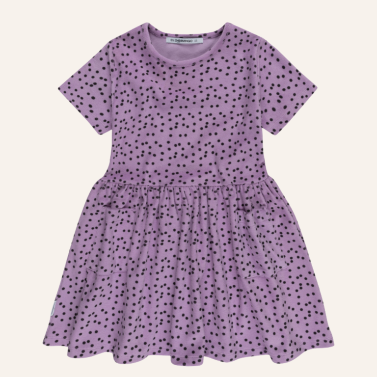 Mingo Mingo dress - Violet dot