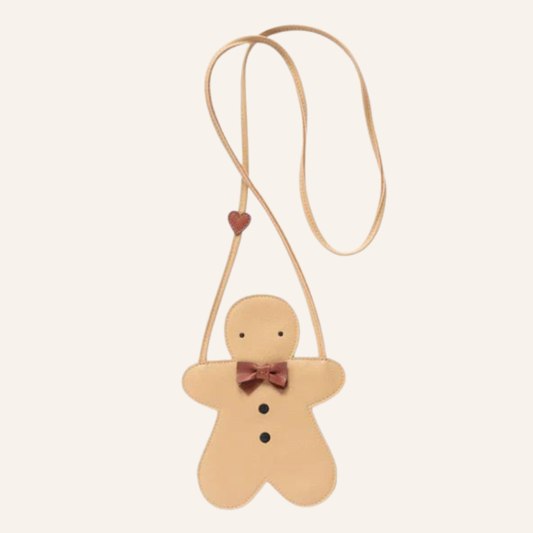 Billy loves Audrey Chummily gingerbread man bag - Nougat