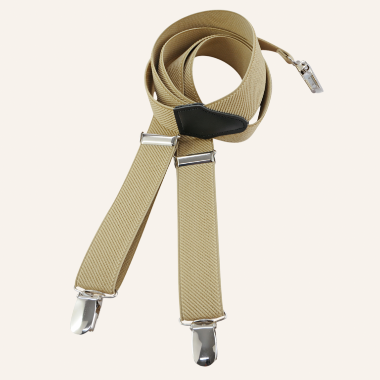 We love Ties kinderbretels uni - Beige