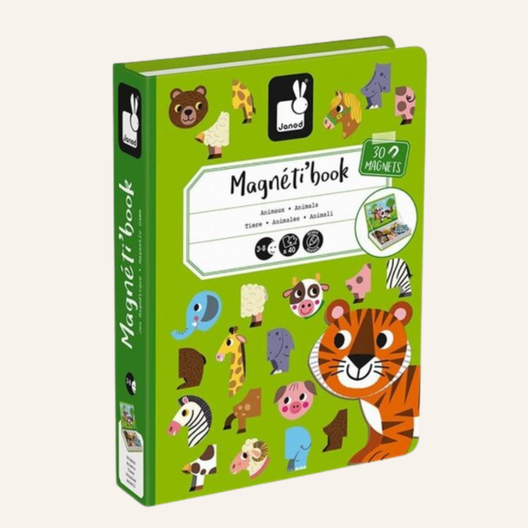 Janod Magnetibook - Dieren