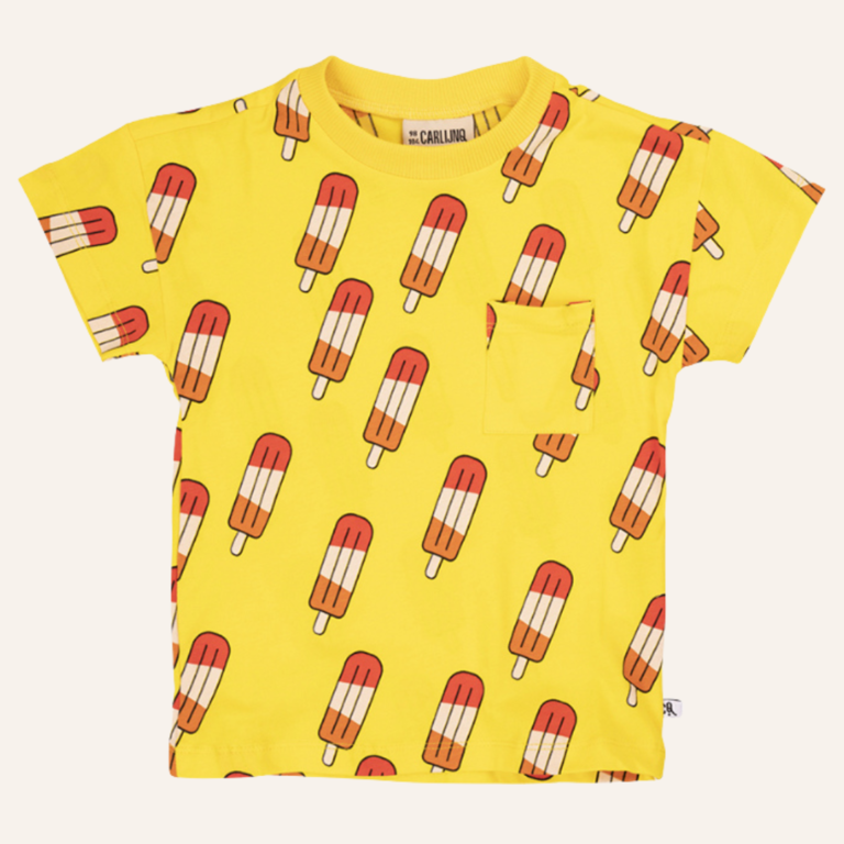 CarlijnQ CarlijnQ Crew neck T-shirt - Popsicle