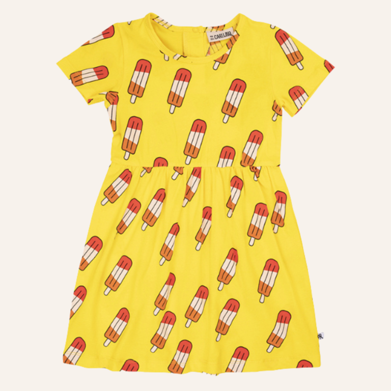 CarlijnQ CarlijnQ Skater dress - Popsicle