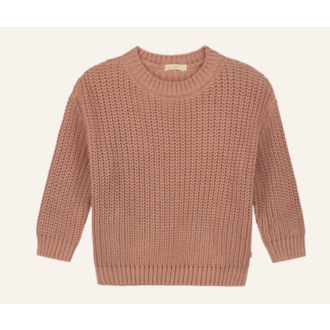Yuki Chunky Knitted Sweater - Blush Yuki Chunky Knitted Sweater - Blush