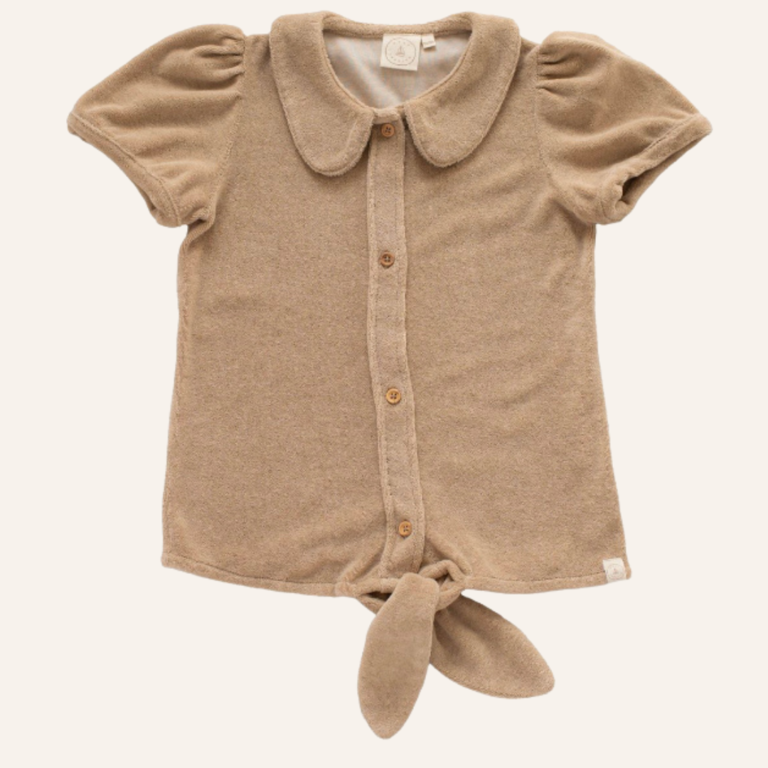 Navy Natural Navy Natural - Faye blouse bath terry ginger root